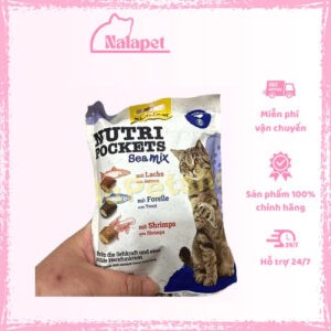 Bánh thưởng cho mèo Gimcat snack nutri pocket